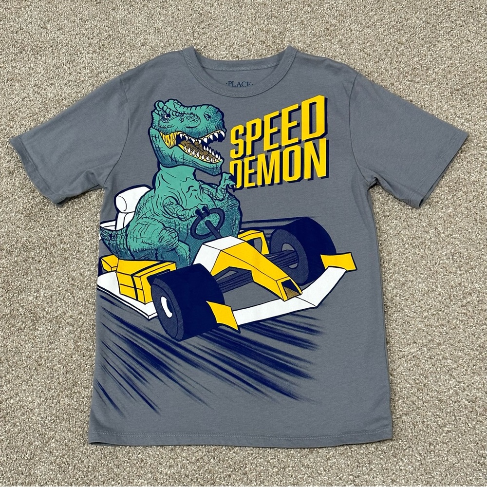 Place Boys Short Sleeve Dinosaur Graphic Tee